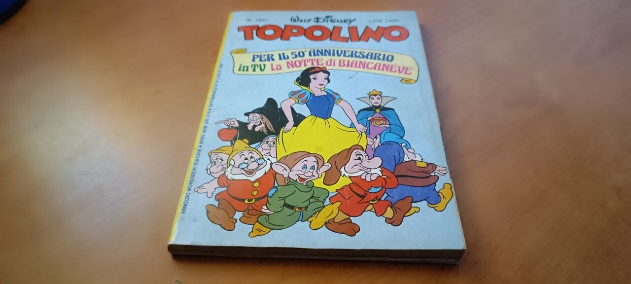 Topolino n1651 - Disney