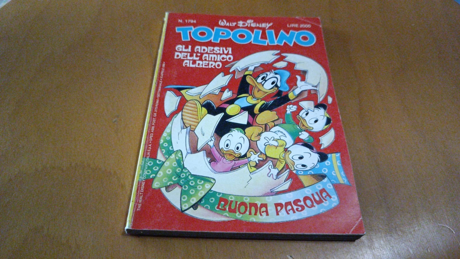 Topolino n1794 - Disney 15 aprile 1990