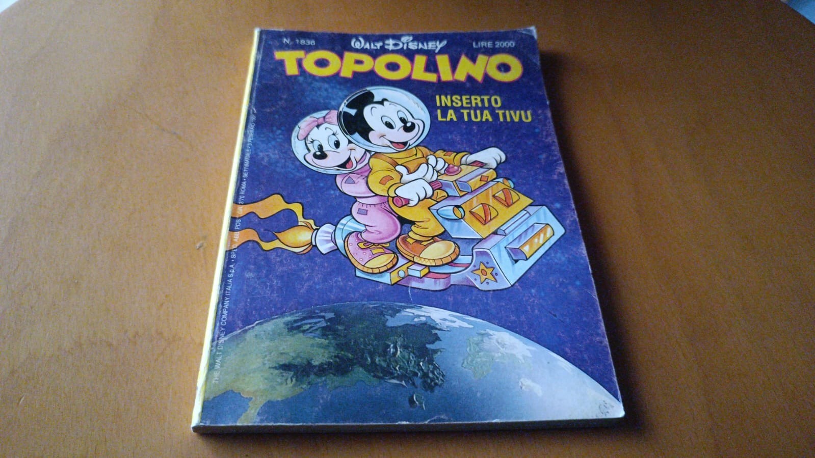 Topolino n1836 - Disney febbraio 1991