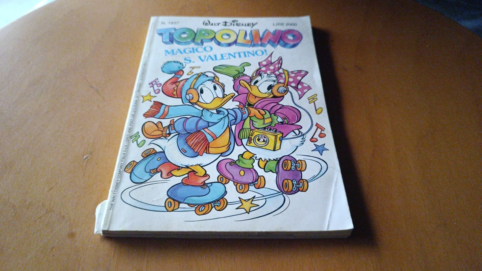 Topolino n1837 - Disney 10 febbraio 1991