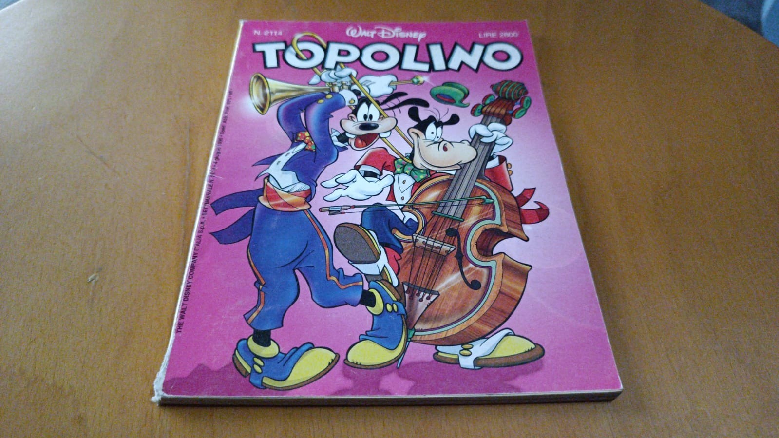 Topolino n2114 - Disney 4 giugno 1996