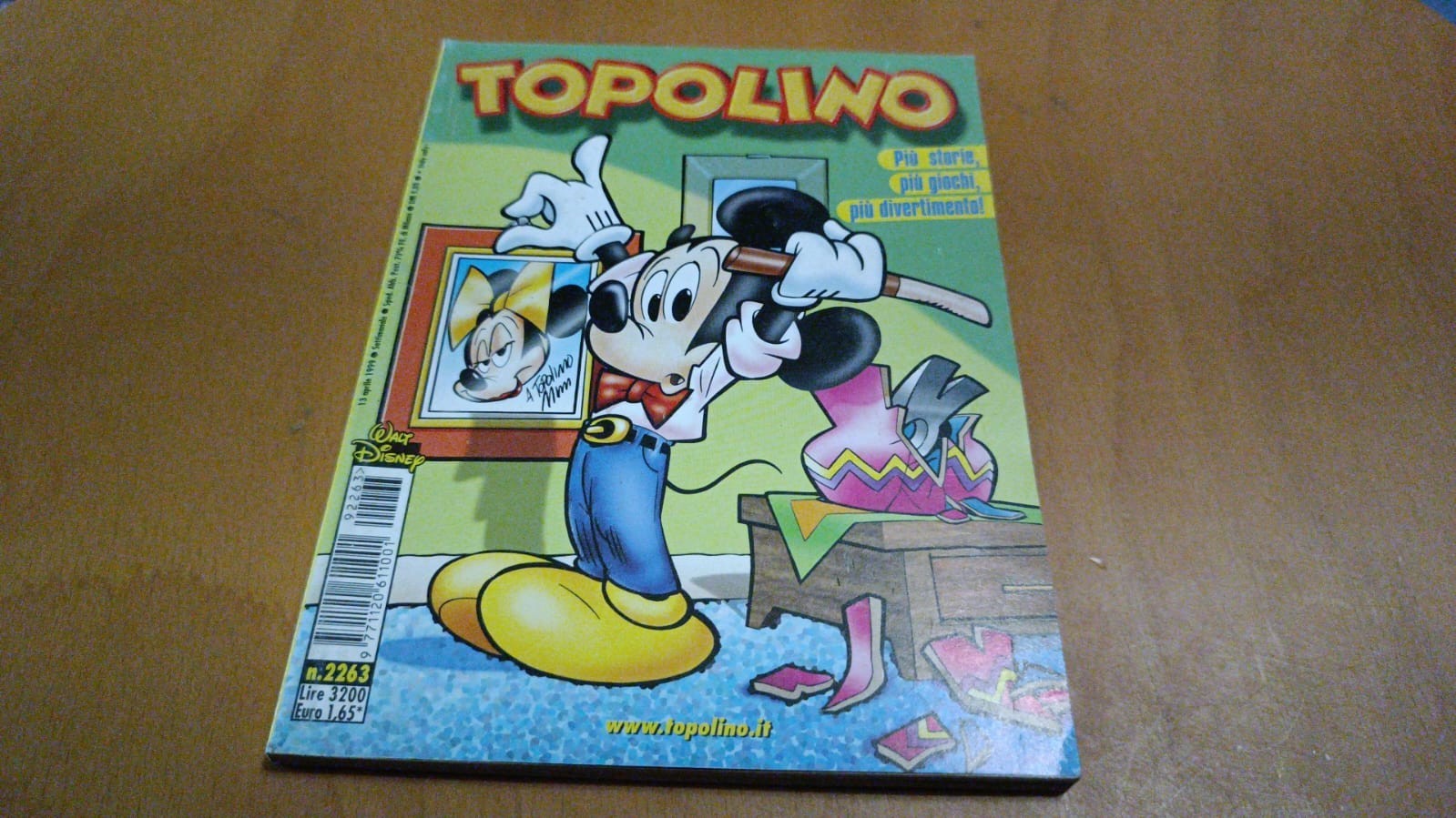 Topolino n2263 - 13 aprile 1999