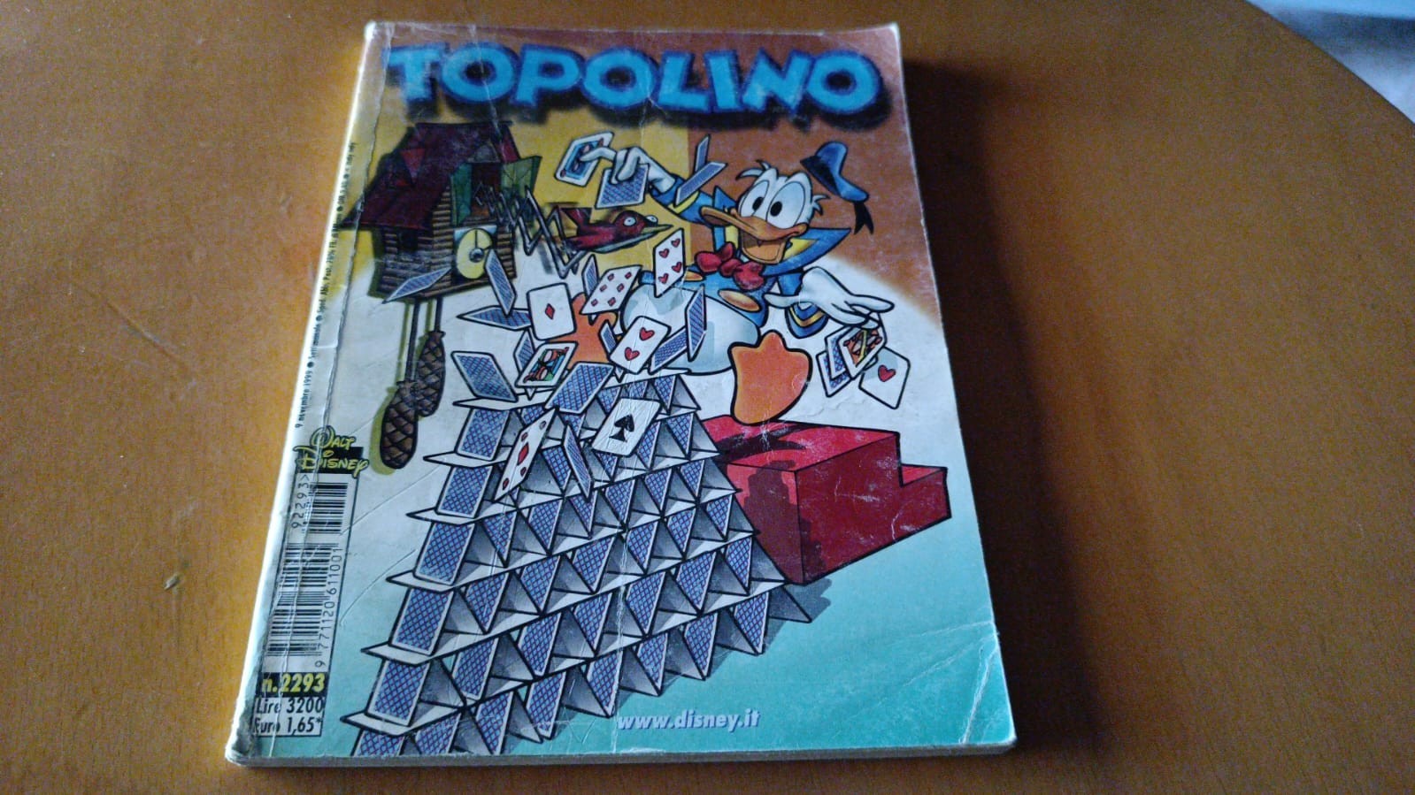 Topolino n2293 - Disney 9 nov 1999