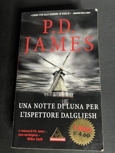 "Una notte di lune per l'ispettore Dalgliesh" - P.D. James …