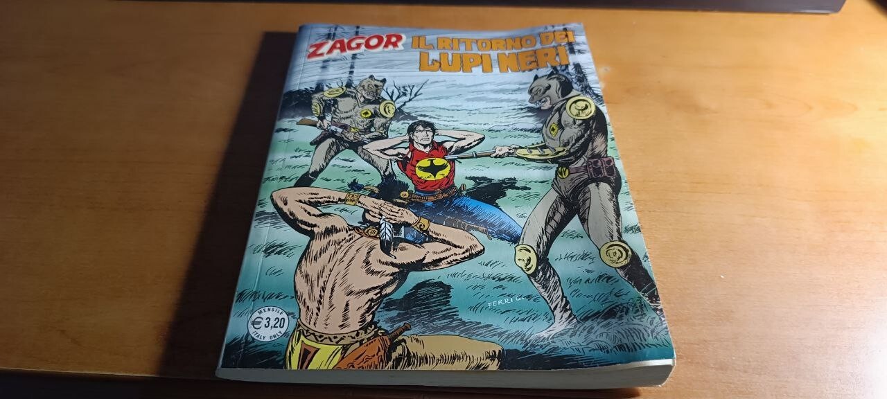 Zagor Il ritorno dei lupi neri - Bonelli 2016