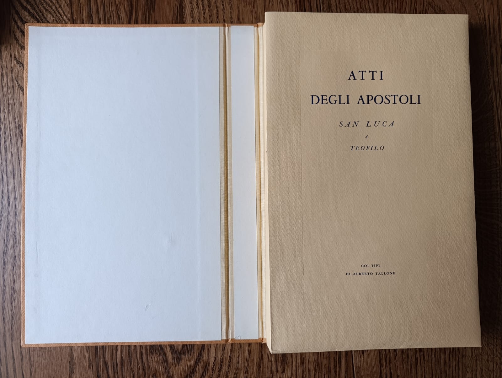 Atti degli Apostoli. San Luca a Teofilo
