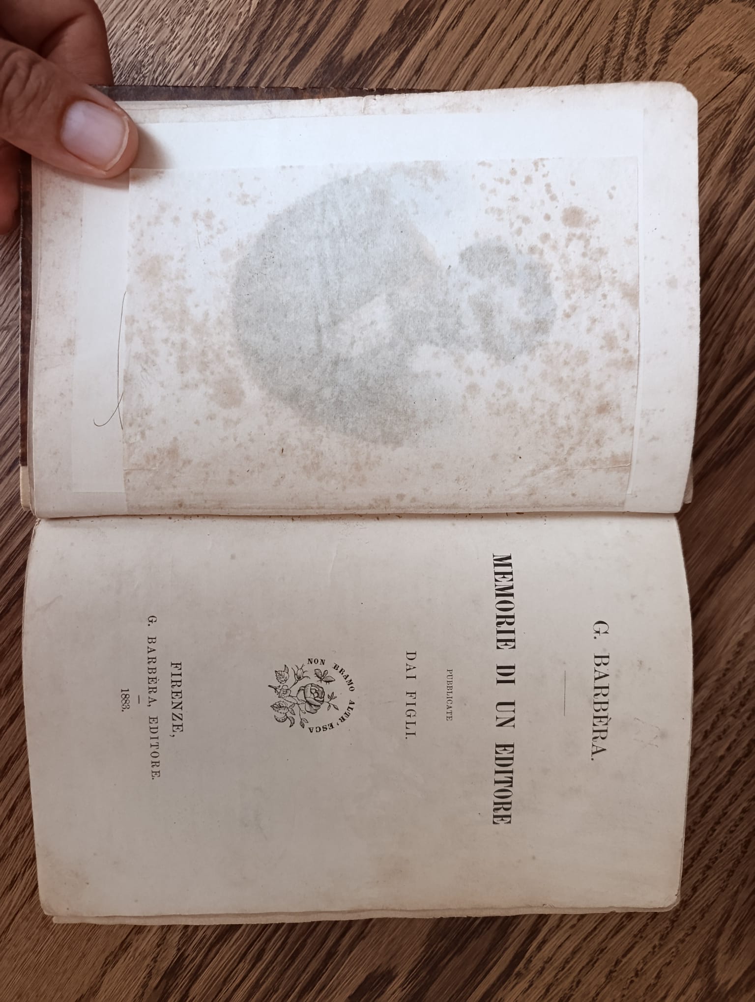 Memorie di un Editore pubblicate dai figli