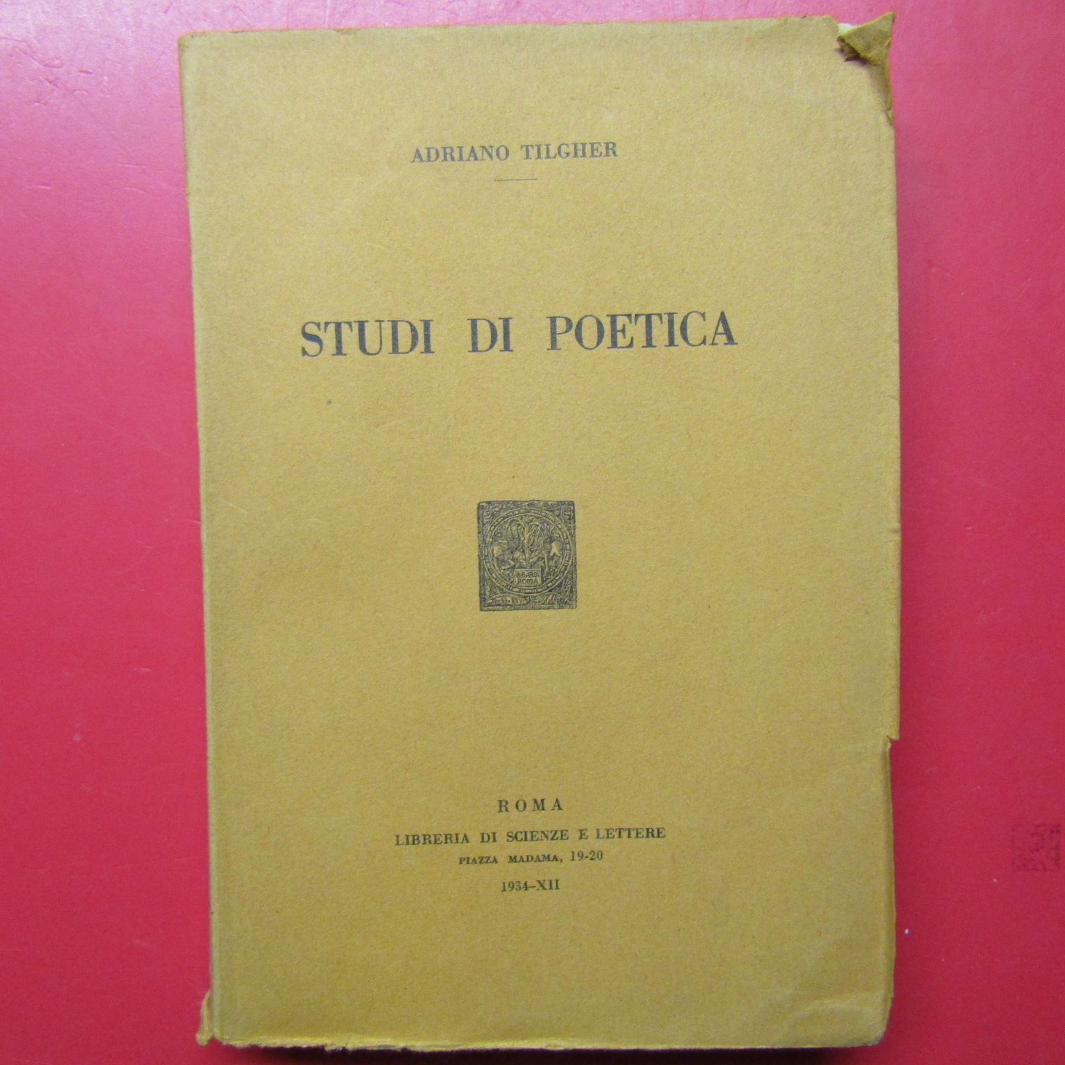 Studi di poetica