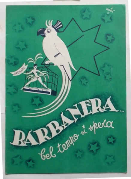 Trinca Anerdi presenta Giusti - Tognazzi nella rivista "Barbanera… bel …