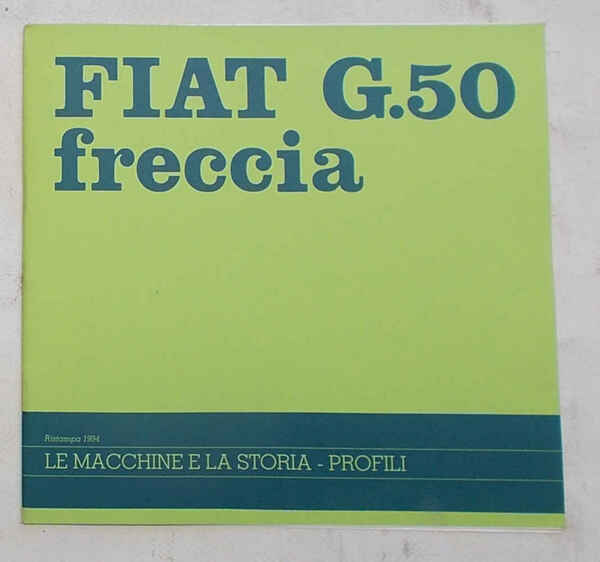 Fiat G. 50 freccia.