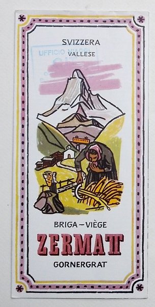 Briga - Viège - Zermatt - Gornergrat.