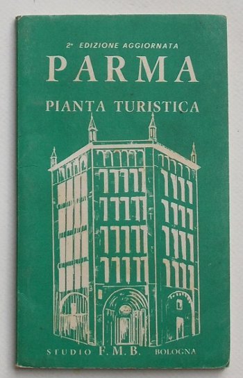 Parma. Pianta turistica.