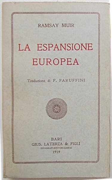 La espansione europea.