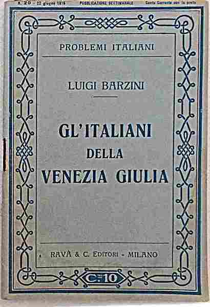 Gl'Italiani della Venezia Giulia.