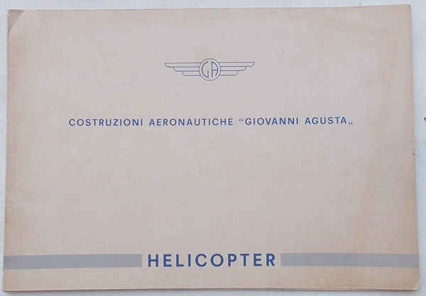 Costruzioni Aeronautiche "Giovanni Augusta". Helicopter.