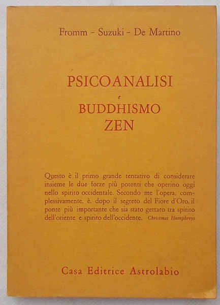 Psicoanalisi e buddhismo zen.