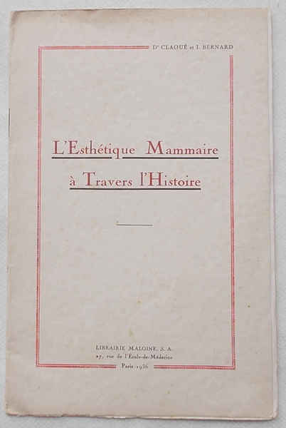 L'Esthétique mammaire à travers l'Histoire.