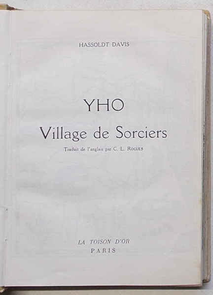 Yho village de sorciers.