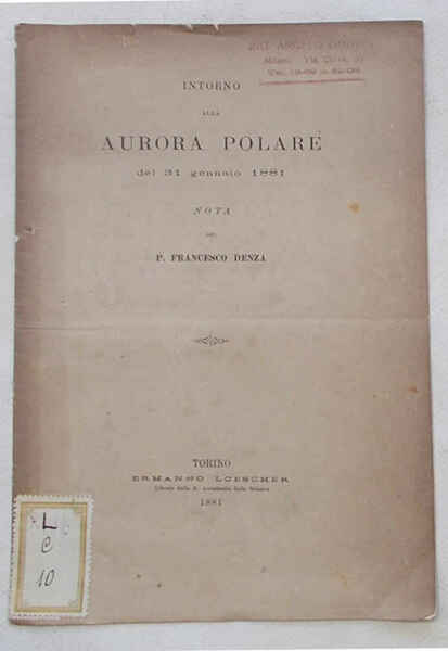 Intorno alla aurora polare del 31 gennaio 1881.