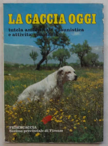 La caccia oggi. Tutela ambientale e faunistica e attività venatoria.