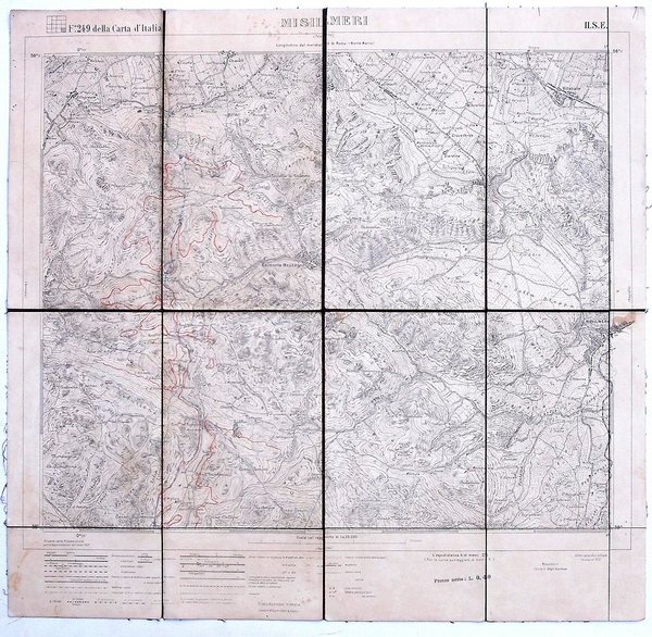 (Carta geografica) Misilmeri.