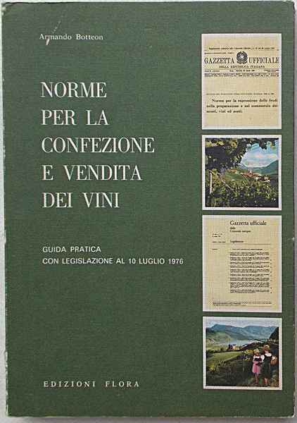 Norme per la confezione e vendita dei vini.