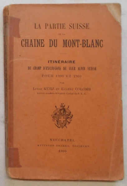 La partie suisse de la Chaine du Mont-Blanc.