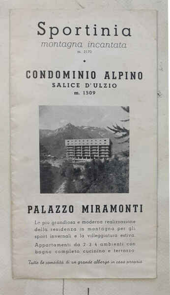 Sportinia montagna incantata m. 2170. Condominio Alpino - Salice d'Ulzio. …