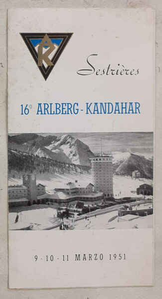 Sestrières. 16° Alberg-Handahar. 9-10-11 marzo 1951.