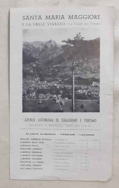 Santa Maria Maggiore e la Valle Vigezzo (La Valle dei …