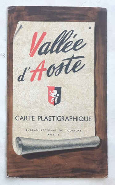 Vallée d'Aoste. Carte plastigraphique.