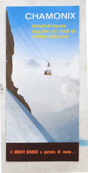 Chamonix téléphériquses Aiguille du Midi et Vallée Blanche. Il Monte …