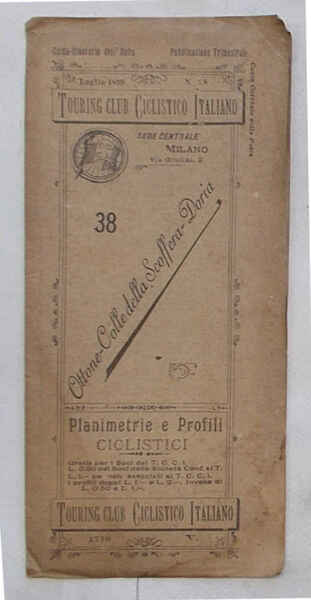 Ottone-Colle della Scoffera-Doria. (Planimetrie e profili ciclistici. 38)