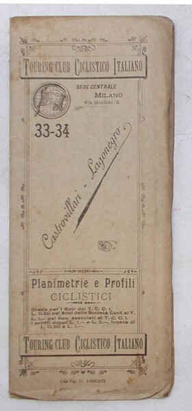 Castrovillari - Lagonegro. (Planimetrie e profili ciclistici. 33-34)