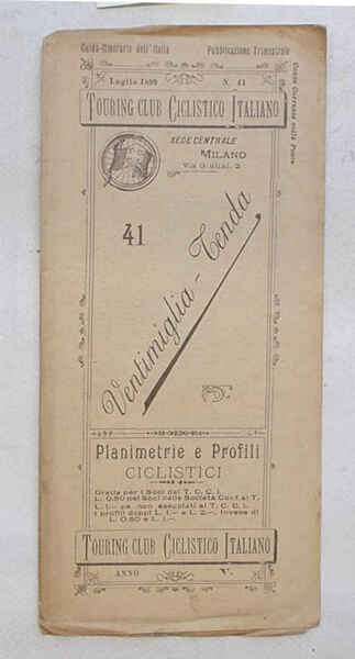 Ventimiglia - Tenda. (Planimetrie e profili ciclistici. 41)