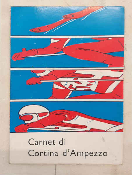 Carnet di Cortina d'Ampezzo.