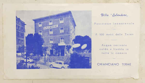 Villa "Splendore". Chianciano Terme.