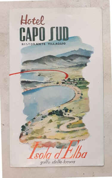 Hotel Capo Sud. Ristorante villaggio. Isola d'Elba. Golfo Stella-Lacona.