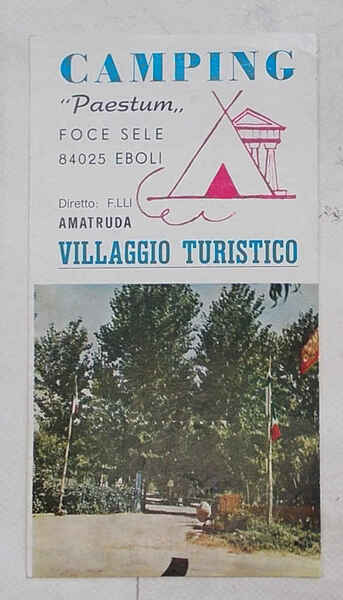 Camping "Paestum". Foce Sele - Eboli.