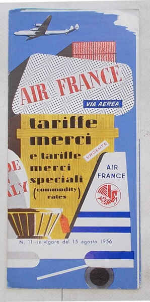 Air France. Tariffe merci e tariffe merci speciali (commoditiy rates) …
