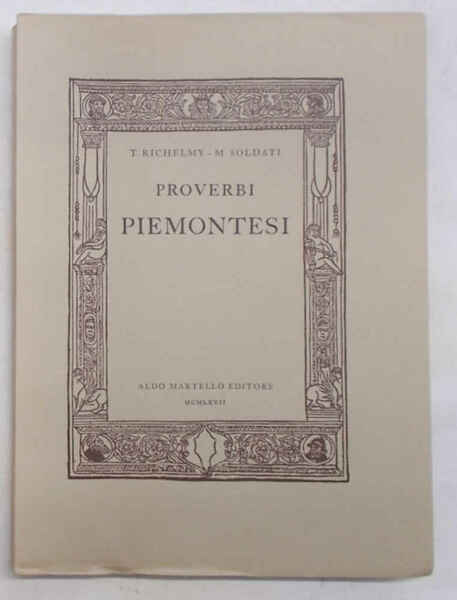 Proverbi piemontesi.