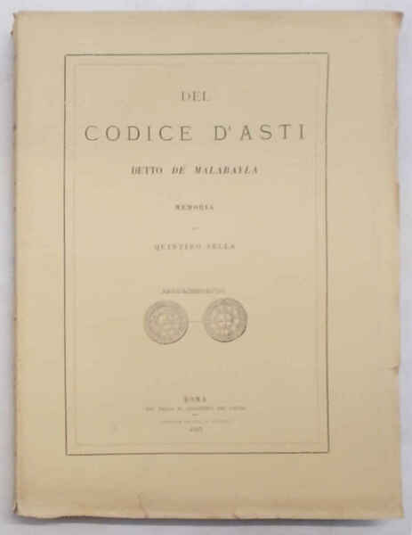 Del codice d'Asti detto de Malabayla.