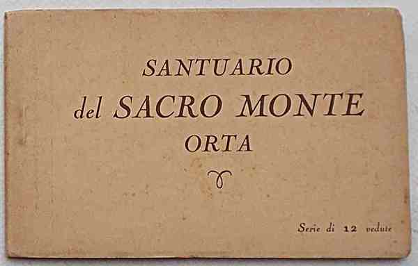 Santuario del Sacro Monte Orta. Serie di 12 vedute.