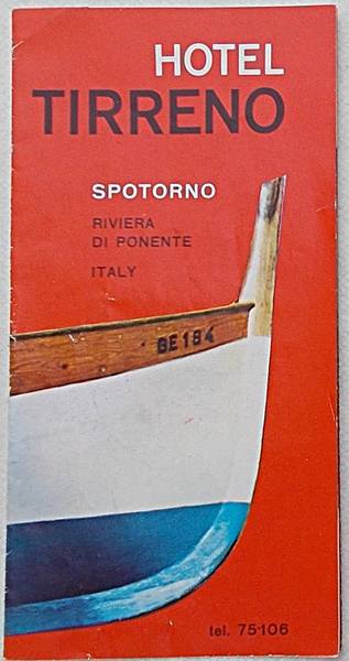Hotel Tirreno Spotorno. Riviera di Ponente.