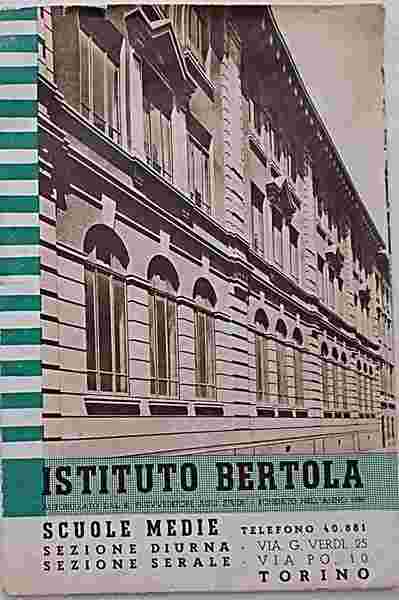 Istituto Bertola. Scuole medie.