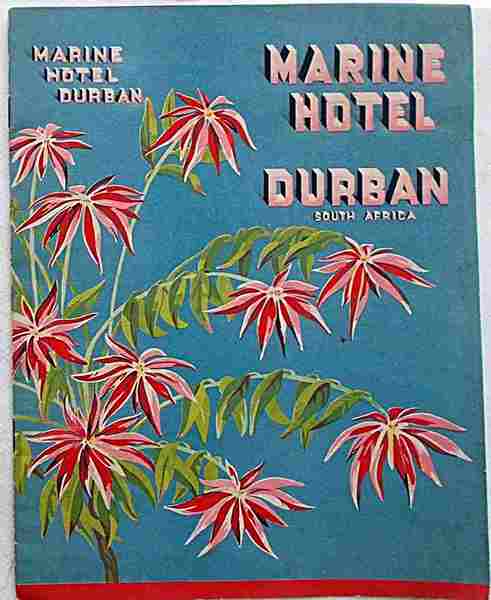 Marine Hotel Durban. South Africa.