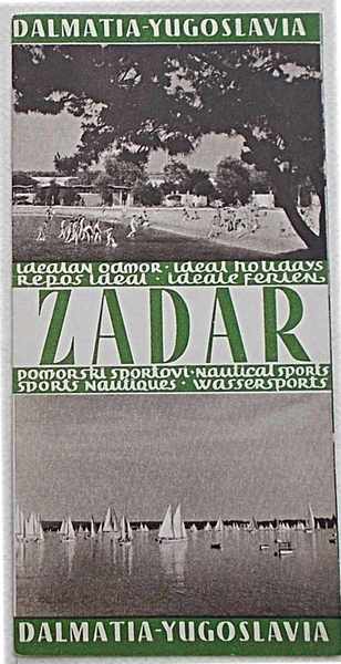 Zadar. Dalmatia - Yugoslavia.
