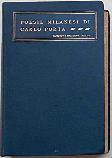 Poesie milanesi.