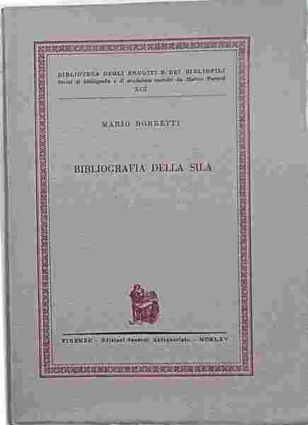 Bibliografia della Sila.