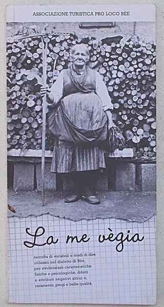 La me vègia. Raccolta di vocaboli e modi di dire …